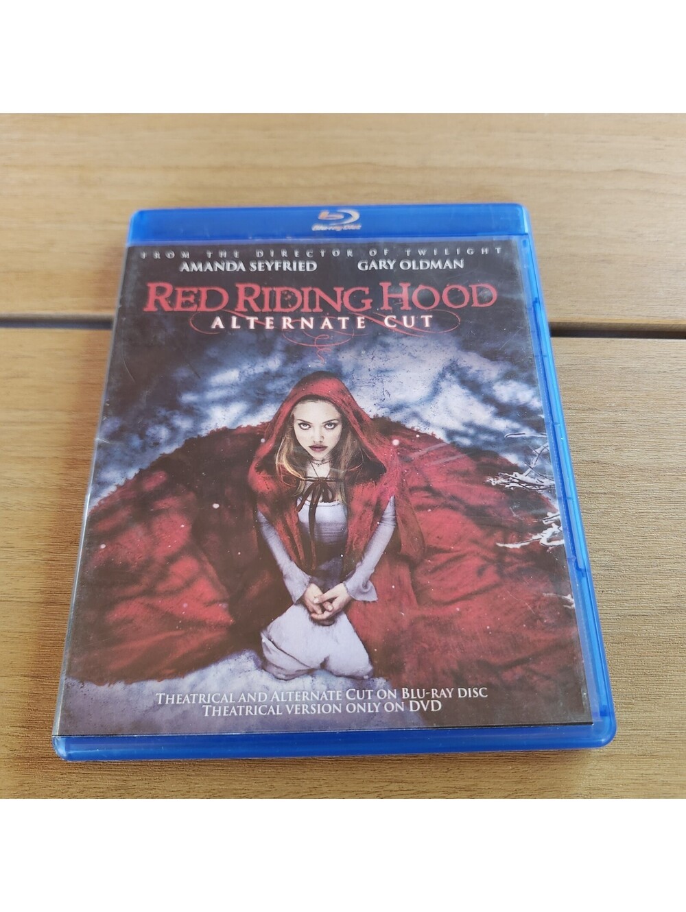 Red Riding Hood - Alternate Cut (Blu-ray/DVD, 2011) Very Good Condition